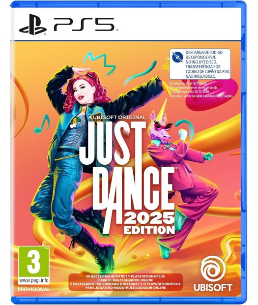 ps5 just dance 2025 edition (codigo descarga)