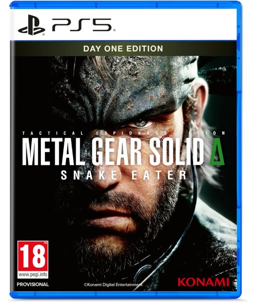 ps5 metal gear solid delta: snake eater day one e.