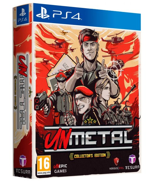 ps4 unmetal collectors edition