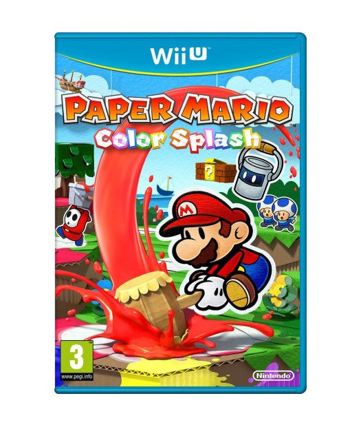 wiiu paper mario color splash