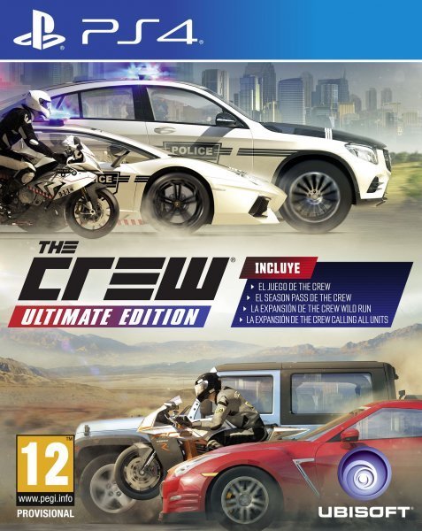 ps4 the crew ultimate edition (promo)