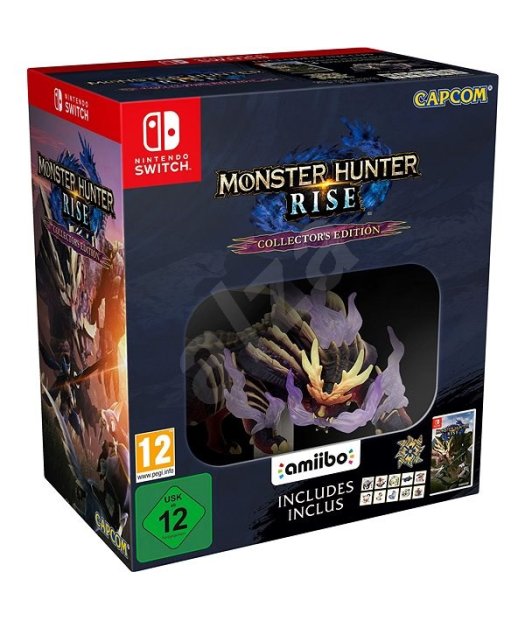 switch monster hunter rise edicion coleccionista