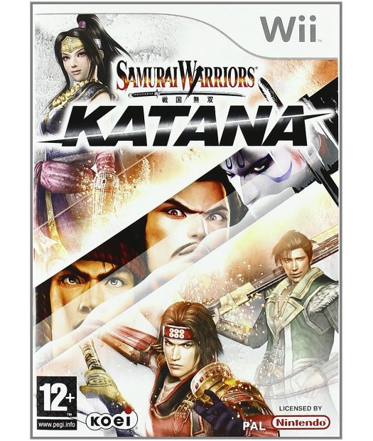 wii samurai warriors katana