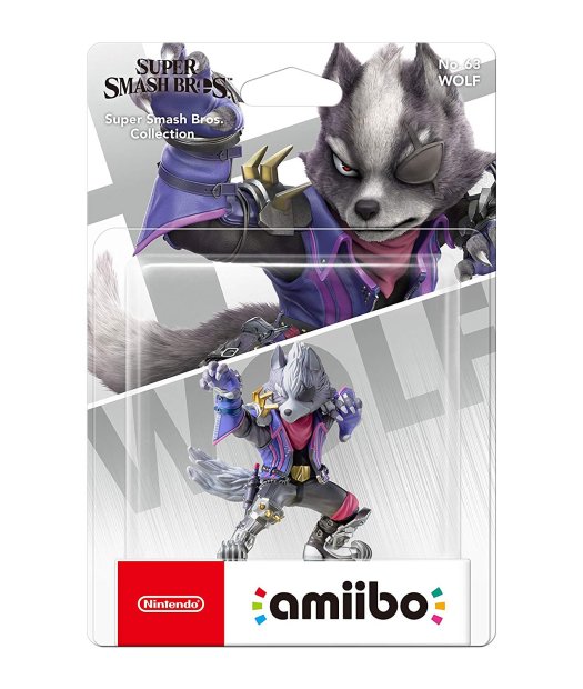 figura amiibo wolf