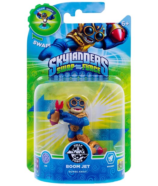 figura skylanders swap force boom jet