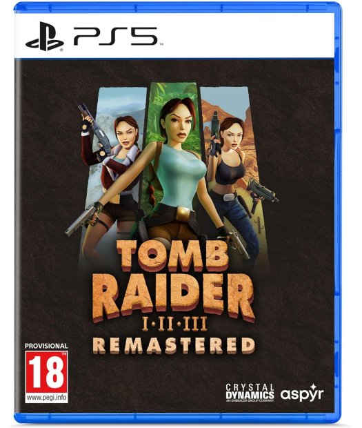 ps5 tomb raider i-iii remastered st. lara croft