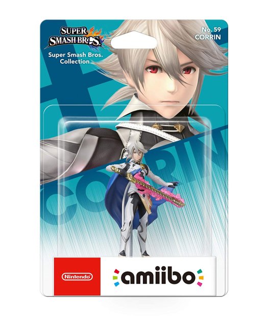 figura amiibo corrin (super smash bros)