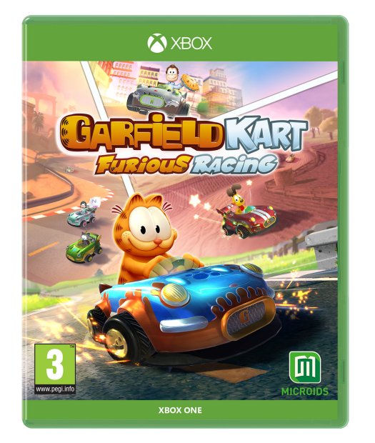 xboxone garfield kart furious racing