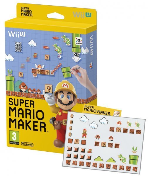 wiiu mario maker + artbook