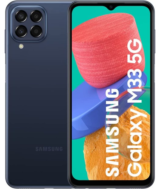 smartphone 6,6\" samsung galaxy m33 5g 128+6 azul