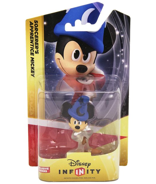 figura disney infinity sorcerers mickey crystal