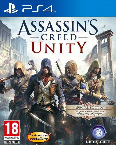 ps4 assassins creed unity special edition (promo)