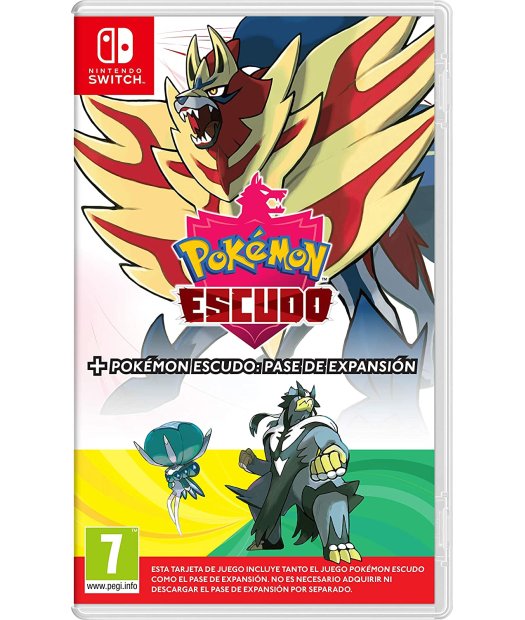 switch pokemon escudo + expansion