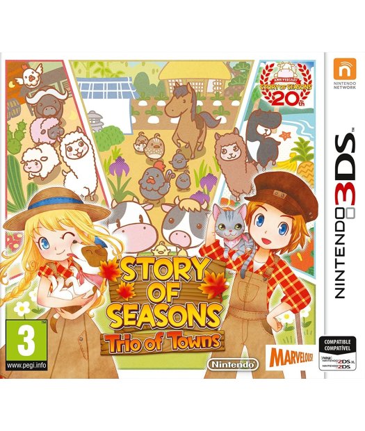 n3ds story of seasons: trio of towns