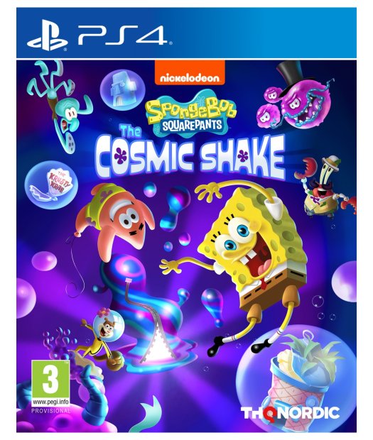 ps4 bob esponja: cosmic shake