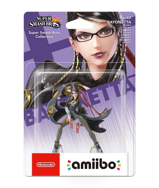 figura amiibo bayonetta 2 (super smash bros)