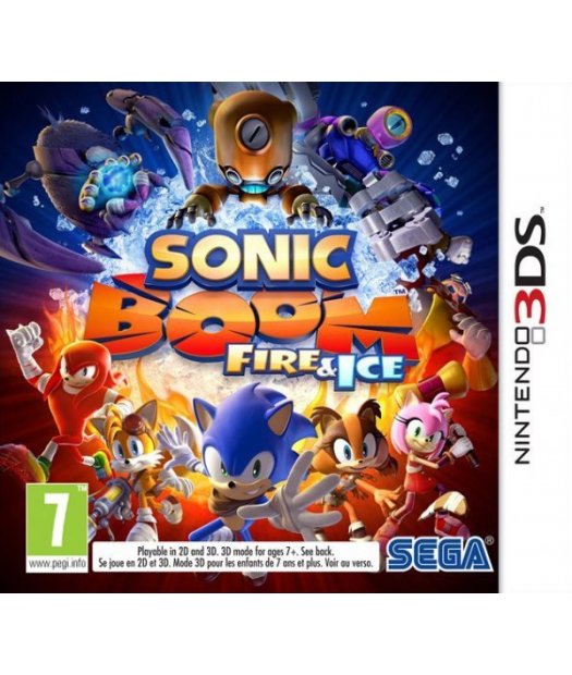 n3ds sonic boom: fire & ice