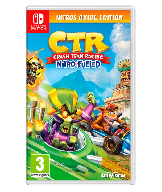 switch crash team racing nitro fueled nitros oxide