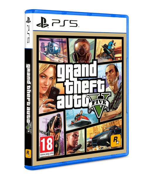 ps5 grand theft auto v gta (promo)