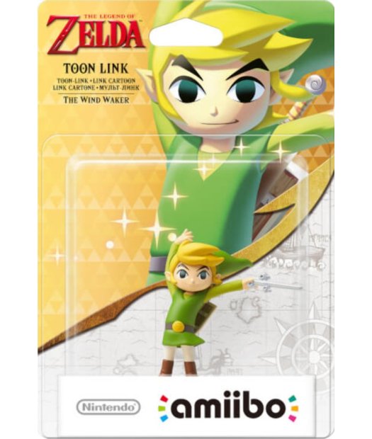 figura amiibo link wind waker (colecccion zelda)