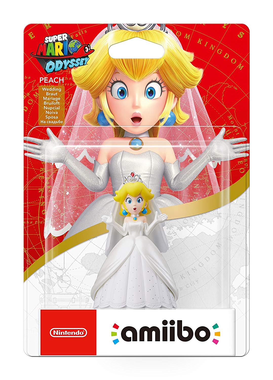 FIGURA AMIIBO PEACH (COLECCION SUPER MARIO) [045496380595] - 14,95